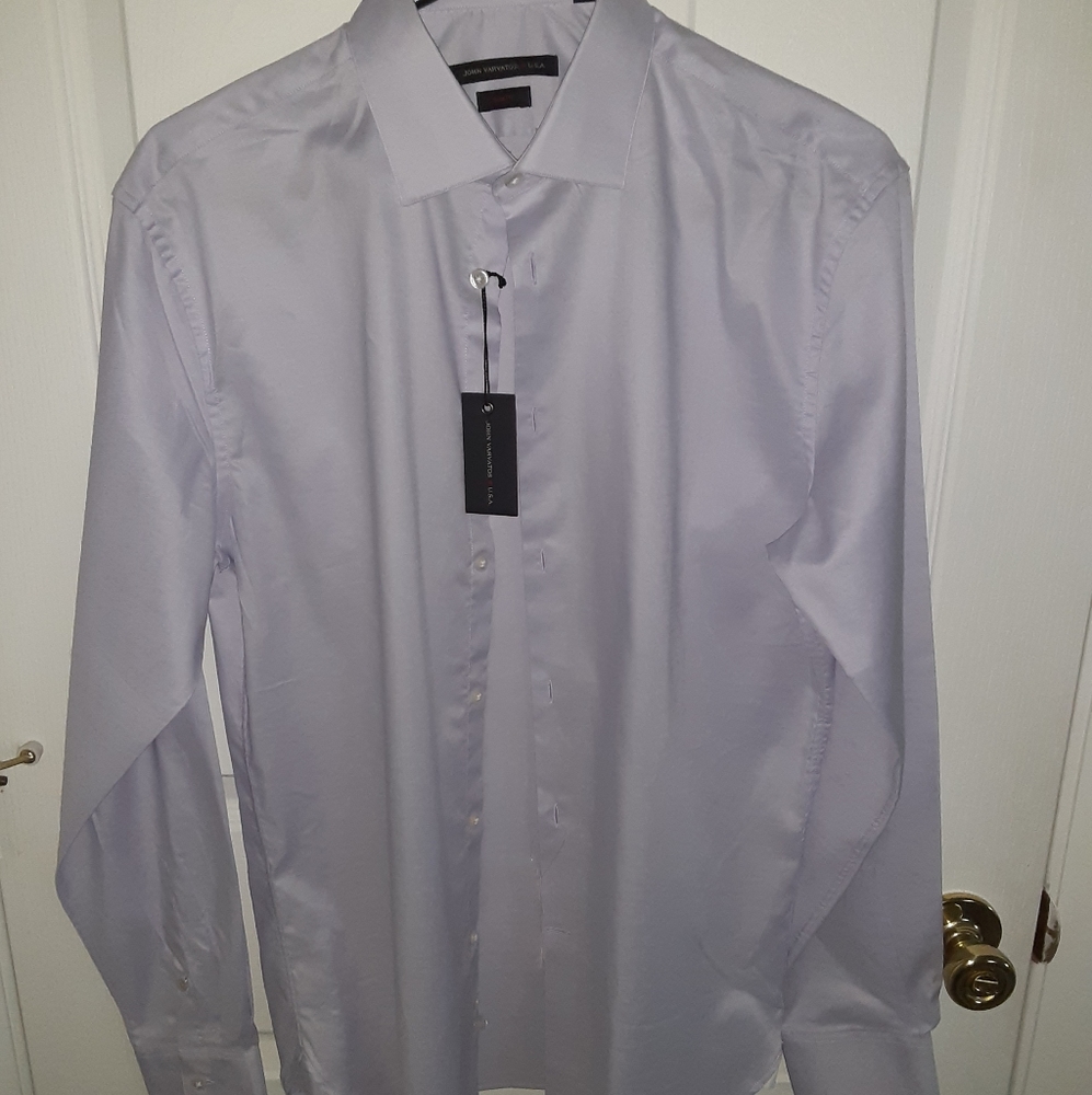 Mens lavender dress shirt